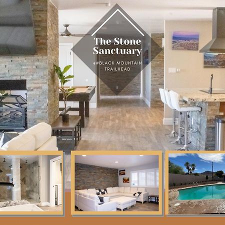 Lux Private Home - Pool, Billiards, 8 Smart Tvs, Board Games, Cotton Bedding - The Stone Sanctuary At Mccullough Hills Trailhead ลาสเวกัส ภายนอก รูปภาพ